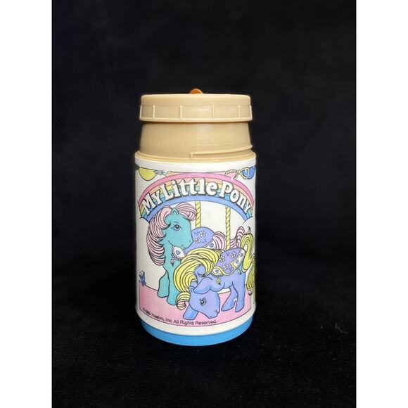 Vintage 1989 Hasbro MY LITTLE PONY Aladdin Thermos No Cap USA - Picture 1 of 7